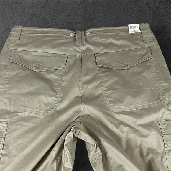 Vintage Calvin Klein Cargo Pants 36x31 Baggy Skater Y2K 90s NEW Deadstock 286 - Picture 3 of 16